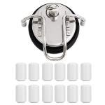 Plastic Keg Lid Feet for Homebrew Kegs - 12 PCS