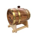 5L Oak Aging Barrel Dispenser for Wine & Whiskey
