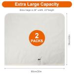 Large Reusable Cheesecloth Bags for Straining