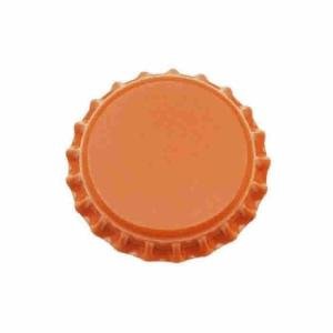 Orange Oxygen Barrier Beer Bottle Caps - 150 Count