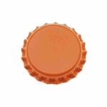 Orange Oxygen Barrier Beer Bottle Caps - 150 Count