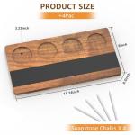Wine and Whiskey Tasting Flight Board Set