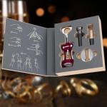 Beneno Wine Bottle Opener Gift Set - Purple