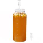 2 Gallon Glass Fermentation Jar with Airtight Lid