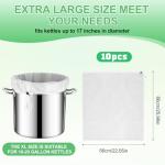 Extra Large Reusable Brew Bags, 10 Packs