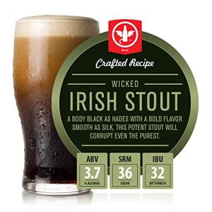 Wicked Irish Stout Beer Recipe Kit 2 Gal