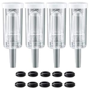 3 Piece Airlock Set with Grommets for Brewing