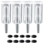 3 Piece Airlock Set with Grommets for Brewing
