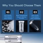 3 Piece Airlock Set with Grommets for Brewing