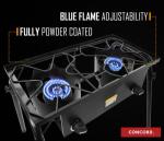 Concord Double Propane Burner for Home Brewing