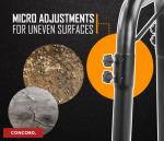 Concord Double Propane Burner for Home Brewing