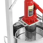 12L Manual Stainless Steel Cider Wine Press