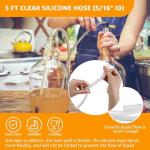 Auto Siphon Pump with Silicone Hose for Brewing