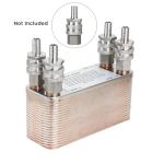 40 Plate Wort Chiller for Quick Beer Cooling