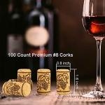 200 Wine Bottle Corks and Heat Shrink Capsules