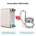 MRbrew 60-Plate Wort Chiller for Homebrewing