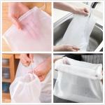 Large Reusable Nylon Brew Straining Bags - 6 Pack