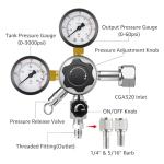MRbrew CO2 Keg Regulator with Pressure Control