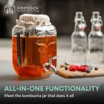 1 Gallon Kombucha Starter Kit with Spigot