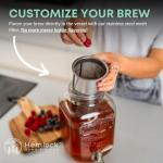 1 Gallon Kombucha Starter Kit with Spigot