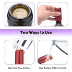 60Pcs Colorful PVC Heat Shrink Capsules for Bottles