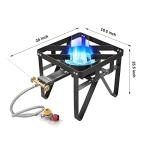 High Pressure Propane Burner for Outdoor Cooking