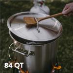 Stainless Steel 84L Brewing and Frying Pot