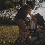 Stainless Steel 84L Brewing and Frying Pot