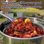 Stainless Steel Crawfish Boil Spoon with Long Handle