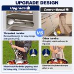 Stainless Steel Crawfish Boil Spoon with Long Handle