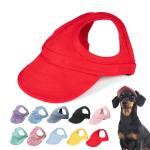 Dog Sun Protection Hat with Ear Holes, Medium
