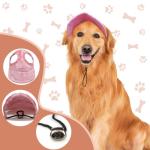 Dog Sun Protection Hat with Ear Holes, Medium