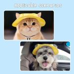 Pet Sun Protection Hats for Dogs and Cats