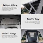 SAN HIMA Hard Shell Rooftop Tent for 3