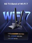 UGREEN WiFi 7 PCIe Card with Bluetooth 5.4