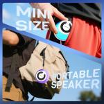 Mini Magnetic Bluetooth Speaker with RGB Light