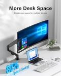 Adjustable Gas Spring VESA Monitor Stand with Swivel Arm