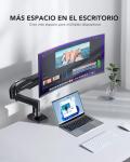 HUANUO Adjustable Pneumatic Spring Monitor Mount