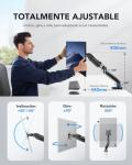 HUANUO Adjustable Pneumatic Spring Monitor Mount