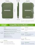 Grass Green 13 Inch Laptop Sleeve for MacBook