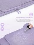 Lilac Purple 13-Inch Laptop Bag Sleeve