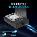 SABRENT USB 3.0 SATA Hard Drive Docking Station