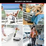 Master Lock Mini Travel Safe with Cable - 5900EURD