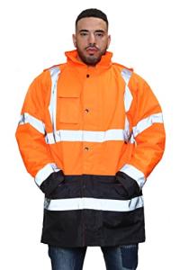 Men’s High-Visibility Anti-Theft Parka Jacket