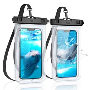 Waterproof Phone Pouch 2 Pack for Travel