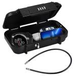 Portable Safe Box with Code, Waterproof Combination Security Case Lock Box, Travel Outdoor Key Safe Storage, Anti Theft Mini Lockable Box with Removable Wire Rope for Beach Dormitory Cars Travel Hotel