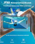 Waterproof Phone Pouch 2 Pack for Travel