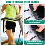 Portable Safe Box with Code, Waterproof Combination Security Case Lock Box, Travel Outdoor Key Safe Storage, Anti Theft Mini Lockable Box with Removable Wire Rope for Beach Dormitory Cars Travel Hotel