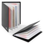 Durable RFID Secure Wallet - Charcoal - Pack of 1 - Holds up to 8 Credit, Debit and ID Cards - Protects at 13.65MHz