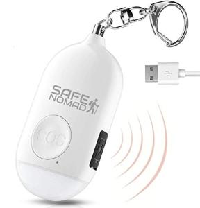 Rechargeable Waterproof Personal Alarm with LED Light